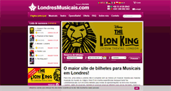 Desktop Screenshot of londresmusicais.com